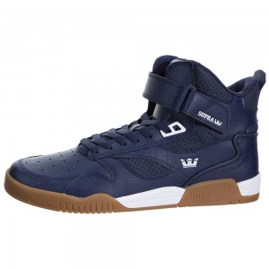 Supra Bleeker Women's High Tops Blue | YNC-192785