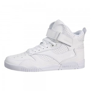 Supra Bleeker Women's High Tops White | WBI-693542