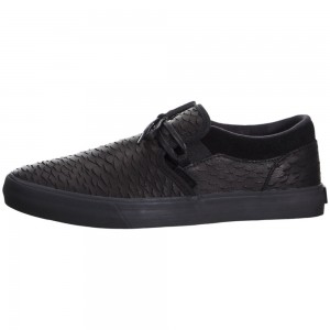 Supra Cuba Men's Low Tops Black | CDQ-206974