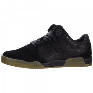 Supra Ellington Men's Low Tops Black | HQA-079213