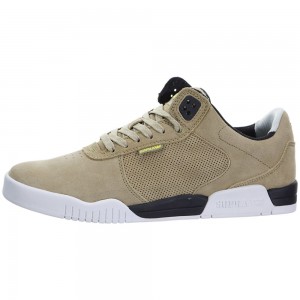 Supra Ellington Men's Low Tops Khaki | EPD-061435