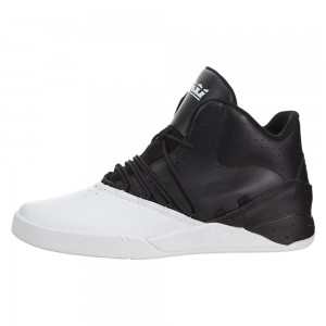 Supra Estaban Men's Sneakers Black White | ZUG-065728