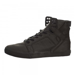 Supra SkyTop Men's High Tops Black | EAN-021587