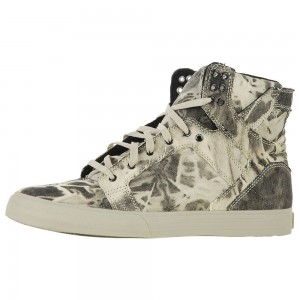 Supra SkyTop Men's High Tops Grey | URT-289365