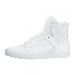 Supra SkyTop Men's High Tops White | PVW-624905