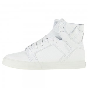 Supra SkyTop Men's High Tops White | SOH-041863