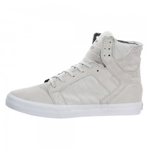 Supra SkyTop Women's High Tops Grey | ZIN-487690