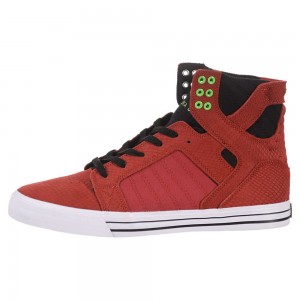 Supra SkyTop Women's High Tops Red | TMJ-810546