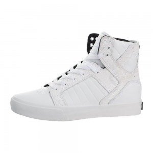 Supra SkyTop Women's High Tops White | RAP-310846