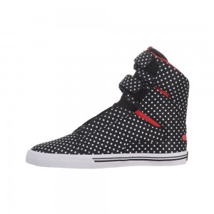 Supra Society Women's High Tops Black White | AZQ-370265