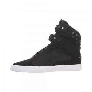 Supra Society Women's High Tops Black | KEA-654201