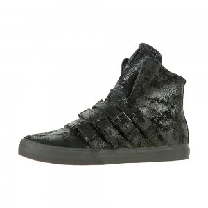 Supra Strapped 2 Men's High Tops Black | XIU-021436