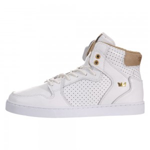 Supra Vaider LX Women's High Tops White | IFM-692538