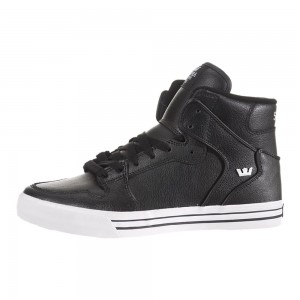 Supra Vaider Men's High Tops Black | QCG-104589