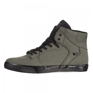 Supra Vaider Men's High Tops Green | OXC-081569