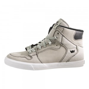 Supra Vaider Men's High Tops Grey | LQR-481605