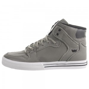 Supra Vaider Men's High Tops Grey | XYF-049821