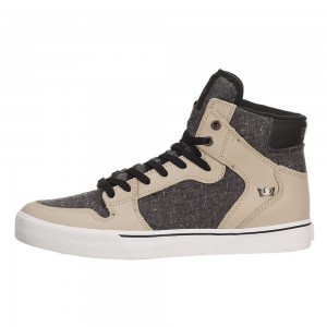 Supra Vaider Men's High Tops Khaki | KMG-382150