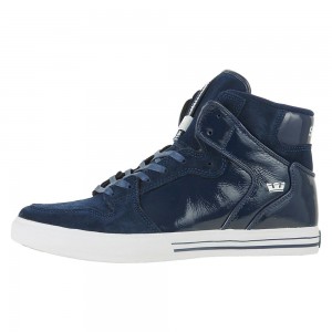 Supra Vaider Men's High Tops Navy | GPT-385421