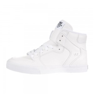 Supra Vaider Men's High Tops White | DXH-947032