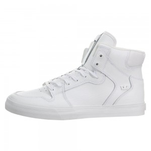 Supra Vaider Men's High Tops White | EFS-613245