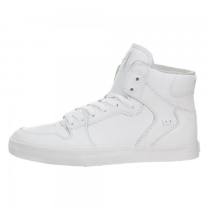 Supra Vaider Men's High Tops White | XZG-904723