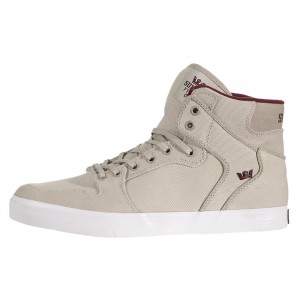 Supra Vaider Women's High Tops Khaki | ZPF-923465