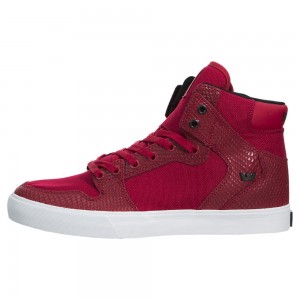 Supra Vaider Women's High Tops Red | KPJ-670349