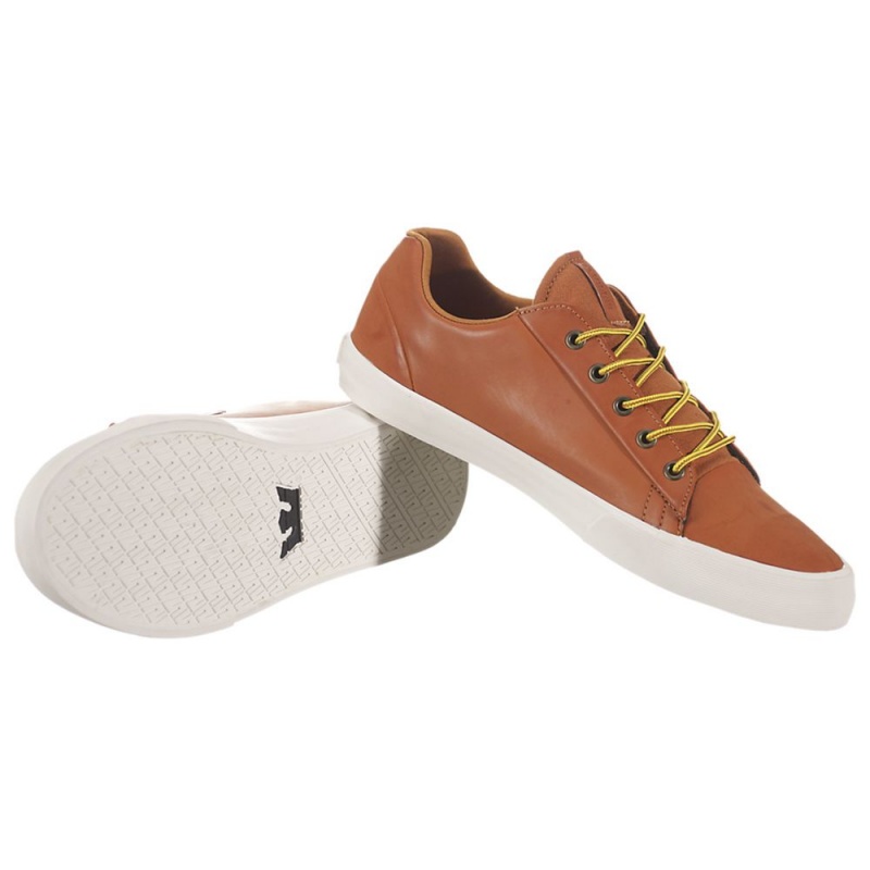 Supra Assault Men's Sneakers Brown | EKA-807143