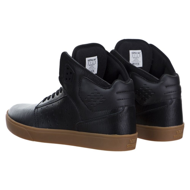 Supra Atom Men's Skate Shoes Black | BFW-850397