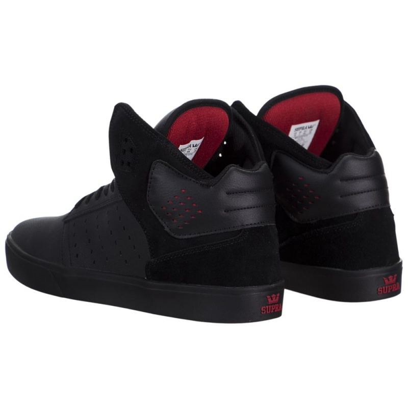 Supra Atom Men's Skate Shoes Black | FJZ-062538