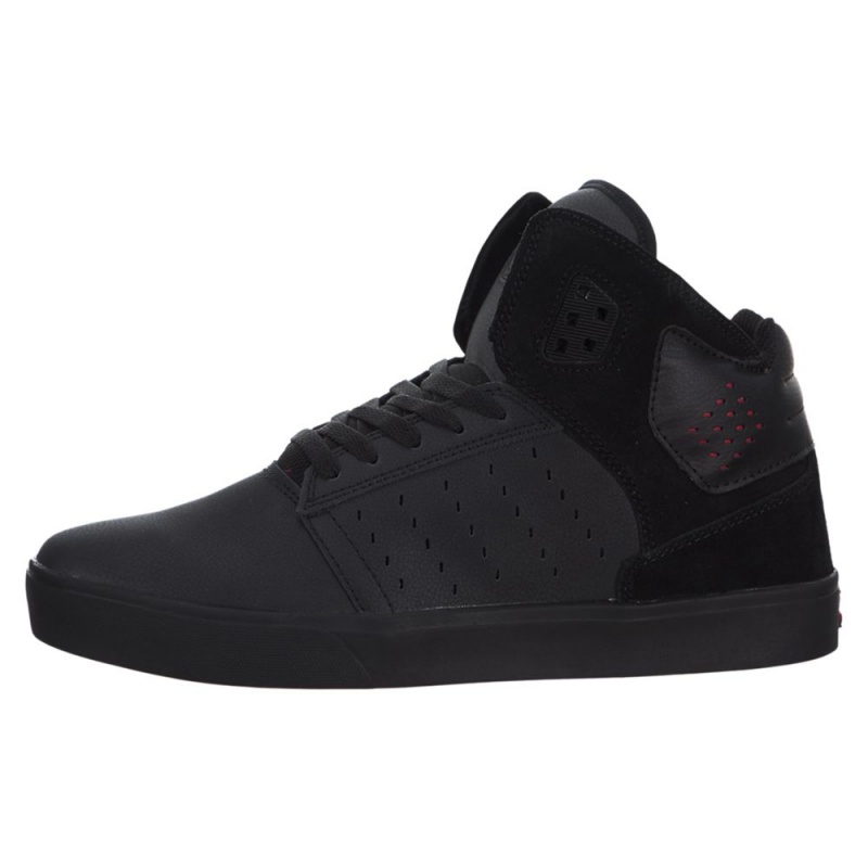 Supra Atom Men\'s Skate Shoes Black | FJZ-062538