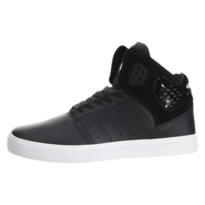 Supra Atom Men\'s Skate Shoes Black | SOA-597264