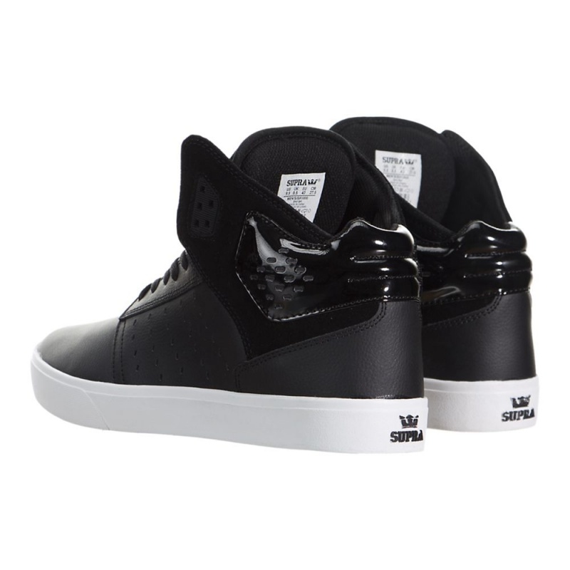 Supra Atom Women's Skate Shoes Black | OHS-974615