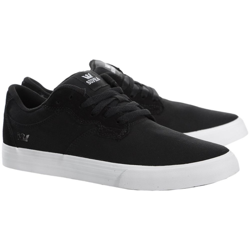 Supra Axle Men's Low Tops Black | PCR-648107