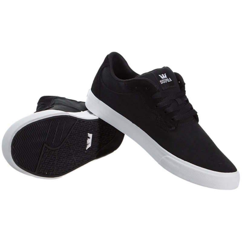 Supra Axle Men's Low Tops Black | PCR-648107