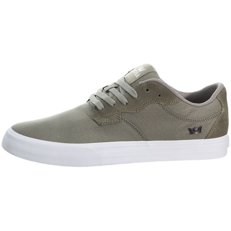 Supra Axle Men\'s Low Tops Green | PUC-145206