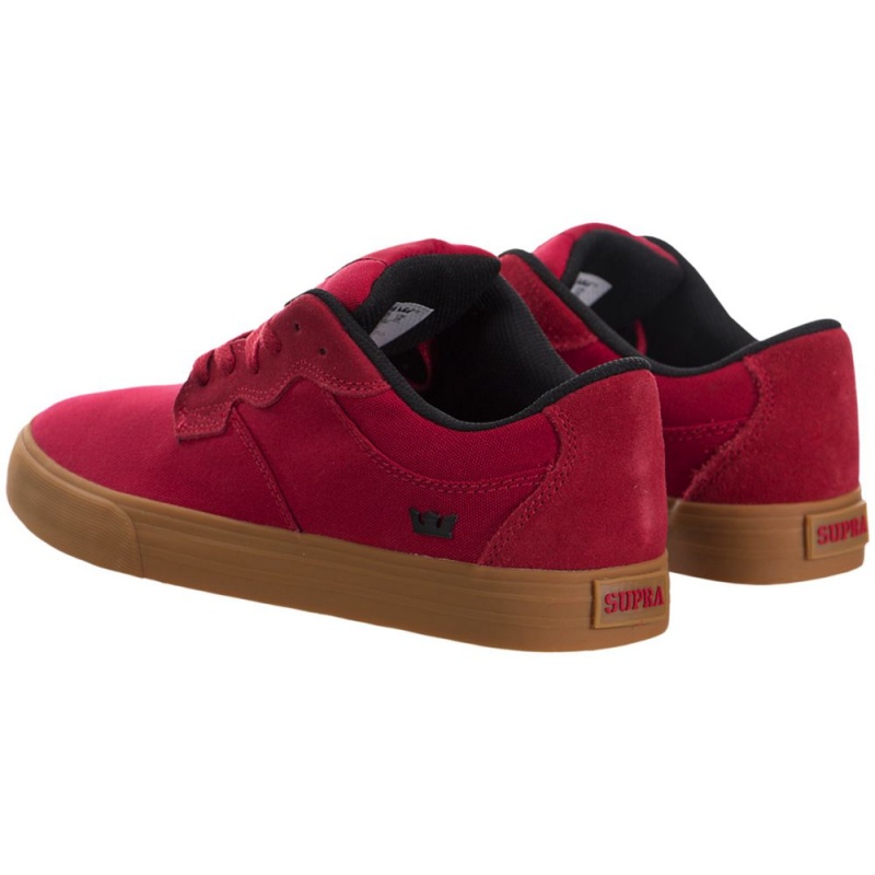 Supra Axle Men's Low Tops Red | MZI-187039