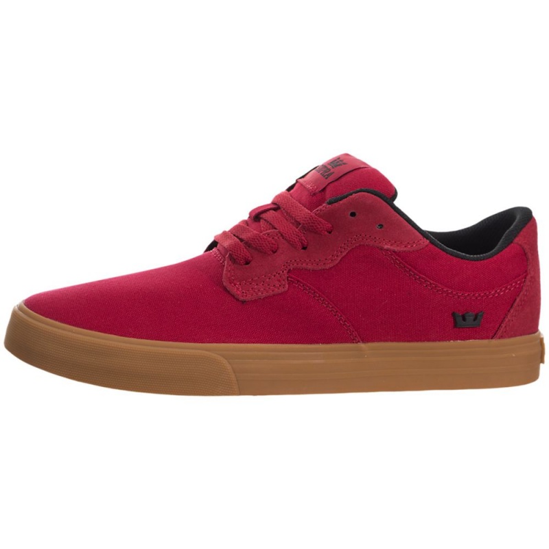 Supra Axle Men\'s Low Tops Red | MZI-187039