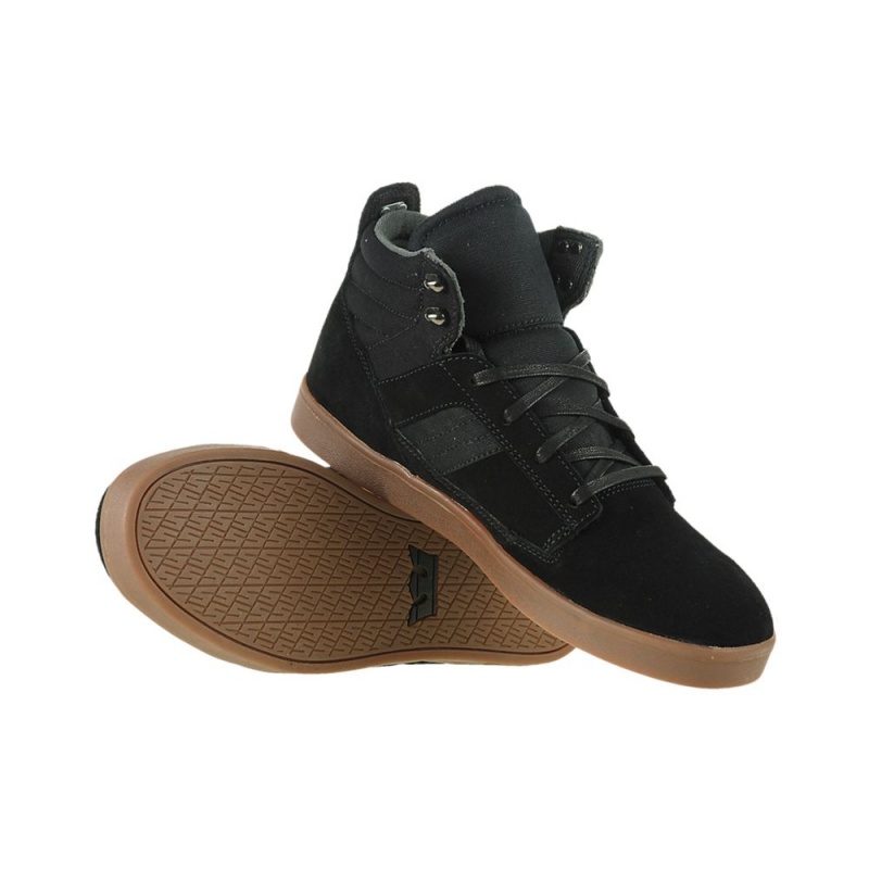 Supra Bandit Men's Skate Shoes Black | KHY-168237