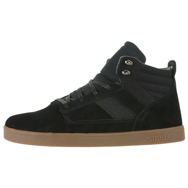 Supra Bandit Men\'s Skate Shoes Black | KHY-168237