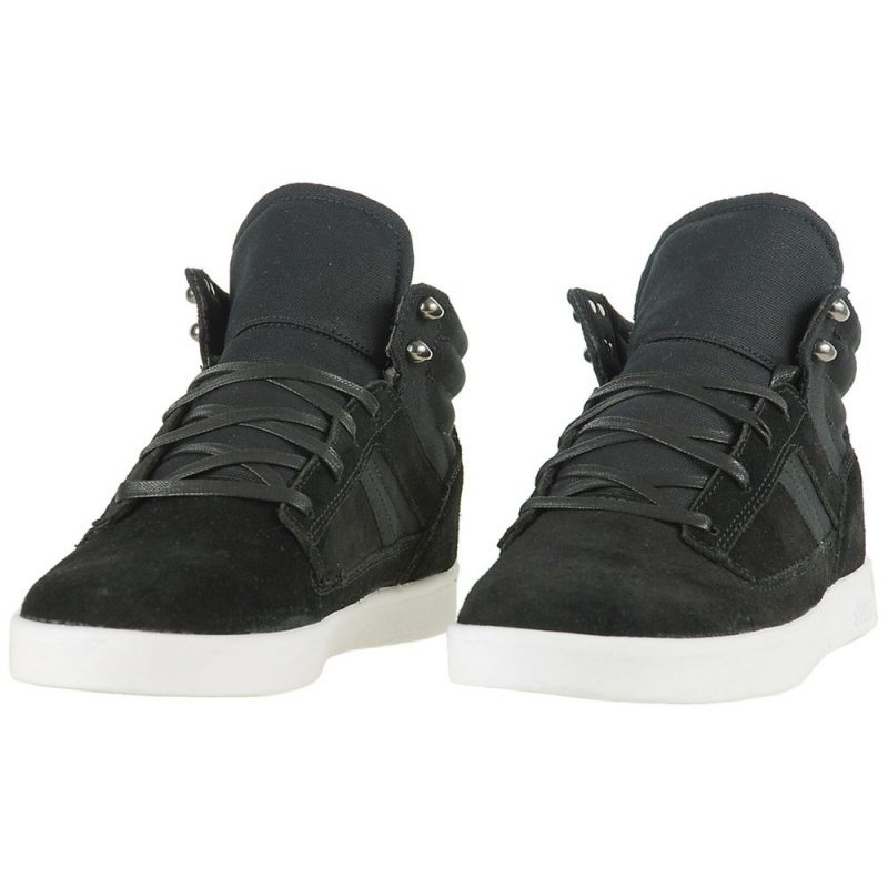 Supra Bandit Mid Men's Skate Shoes Black | ZMB-045673