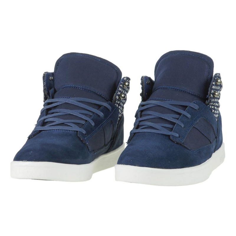 Supra Bandit Women's Skate Shoes Navy | MYX-705194