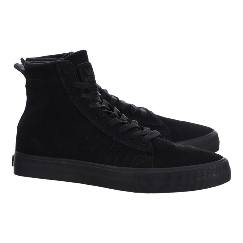 Supra Belmont High Men's High Tops Black | WPL-953426