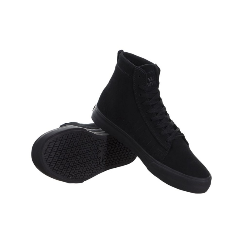 Supra Belmont High Men's High Tops Black | WPL-953426