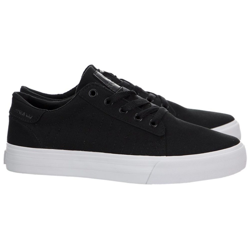 Supra Belmont Women's Low Tops Black | OBZ-037612