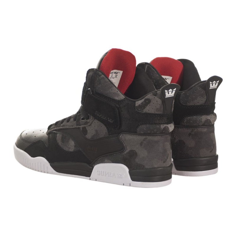 Supra Bleeker Men's High Tops Black | AIL-640735