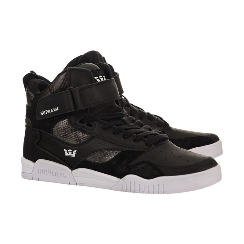 Supra Bleeker Men's High Tops Black | GKL-413569