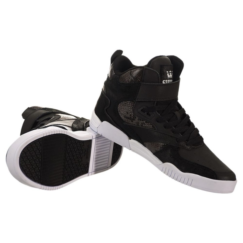 Supra Bleeker Men's High Tops Black | GKL-413569