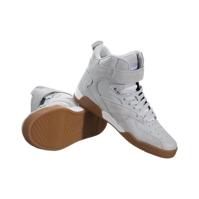 Supra Bleeker Men's High Tops Grey | NVS-490682